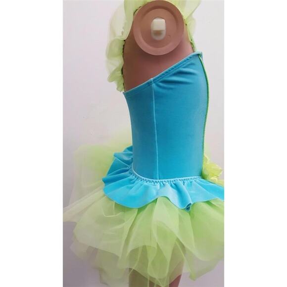 Dance Costume Small Child Green Curtain Call E9653 Lyrical Ballet - Picture 3 of 5